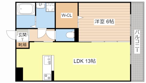 セジュール彦根東山の物件間取画像